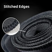 Tapis de souris de jeu sur toute la surface du bureau, tapis de bureau étendu, clavier d'ordinateur long, base antidérapante, bord cousu, en stock