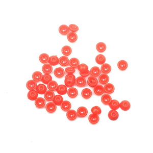 WEIHE 100 pièces/sac demi-cercle en plastique bloc perle <span class=keywords><strong>bouchon</strong></span> <span class=keywords><strong>carpe</strong></span> accessoires de pêche - Product Image 1