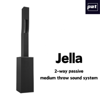 Système audio 500W 4 canaux stéréo/surround pour événements festifs, enceintes mini line array professionnelles PAT Jella 6x5 pouces, 12 pouces