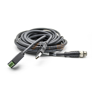 Câble adaptateur M12 12 broches A-codé mâle vers <span class=keywords><strong>USB</strong></span> Type A et bornier Y-splitter pour diagnostics - Product Image 3