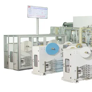 High Speed Full Servo Automatic Sanitary Pad Making Machine Women Sanitary Napkin Manufacture Packaging Production Line