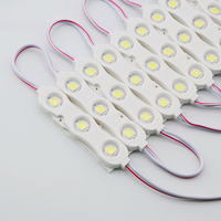 Pas de frais d'expédition entrepôt européen moderne haute puissance haute efficacité IP65 12V 1.5W 3LEDs SMD5054 Module LED de garantie de 2 ans à intensité variable