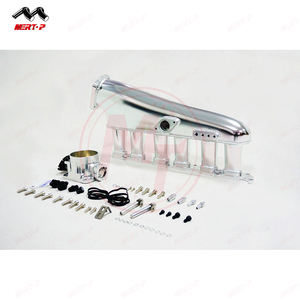 MERTOP RACING Su pra 2JZ 2JZ-GTE moteur 90mm boîtier papillon et 6 injecteur billet collecteur d'admission <span class=keywords><strong>kit</strong></span> - Product Image 1