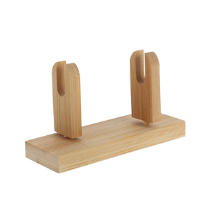 Support universel pliable en bois massif peint, écologique, facile à assembler, pour éventail chinois et couteau - Product Image 1