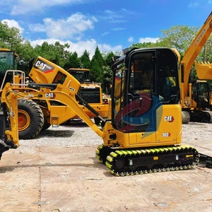 Excavatrice sur chenilles hydraulique Caterpillar 302CR d'occasion, moteur de pompe hydraulique, boîte de vitesses Caterpillar 302CR 303CR - Product Image 5