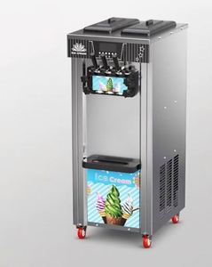 <b>Ice</b> <b>Cream</b> Maker 3 Flavors Commercial Automated Table Top Yogurt Making Soft Serve <b>Ice</b> <b>Cream</b> <b>Machine</b> for Business Price - Product Image 2