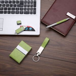 Eco-Friendly <b>Gift</b> <b>Set</b>: 8GB USB, Pen, Keychain, Card Holder - Perfect Corporate Giveaways - Product Image 3