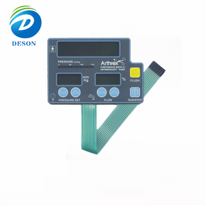 Deson ds2088 tùy chỉnh xúc giác không thấm nước 16 phím cong tiêm chuyển đổi bàn phím màng chuyển đổi bảng điều chỉnh màng chuyển đổi ECG - Product Image 2