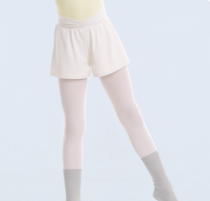 Pantalones Cortos de Yoga y Danza con Cintura Plisada para Niñas, Pantalones Cortos de Gimnasia de Cintura Alta, Novedad 2026 - Product Image 2