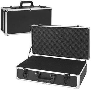 Maleta con Ruedas de Aluminio, Tipo Trolley, Grande, para Transporte, Organizador, Caja de Almacenamiento de Madera con Ruedas para Herramientas, Carcasa Rígida, Muestra Gratuita - Product Image 5