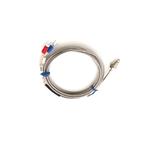 Screw Thermocouple K M6 Temperature Sensor <b>USB</b> OEM ODM IP52 0.2 LCD Display with Data <b>Storage</b> and 3 Color Palettes - Product Image 3