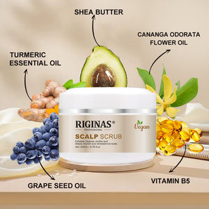 Gommage exfoliant pour le cuir chevelu Riginas Private Label, traitement du <span class=keywords><strong>psoriasis</strong></span> du cuir chevelu, gommage pour le cuir chevelu - Product Image 4