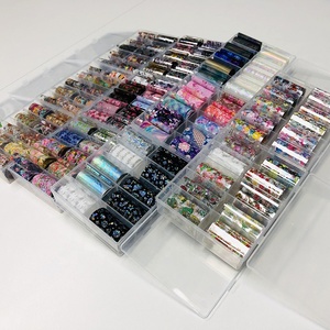 Venta al por mayor de transferencia de láminas de rollo de papel de Arte de uñas de pegatina polaco - Product Image 3