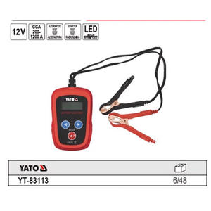 Testeur de batterie numérique Yato 12V pour batteries au plomb-acide YT-83113 - Product Image 2