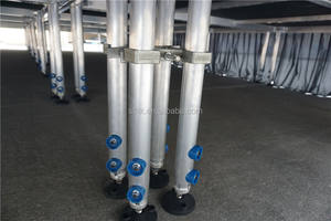 Plataforma de escenario portátil con autorización de marca RK y pata de escenario ajustable para eventos al aire libre - Product Image 6