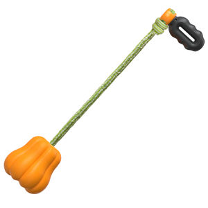 Popüler açık interaktif köpek çiğnemek oyuncak dayanıklı naylon ve plastik <span class=keywords><strong>Pet</strong></span> cazibesi römorkö-of-savaş egzersiz için yaratıcı kabak tasarım - Product Image 4
