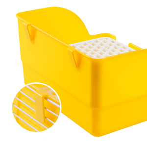 Grande toilette facile à nettoyer pour lapins, cochons d'Inde, litière intelligente pour chat, fournitures et ustensiles pour animaux de compagnie, toilette pour animaux - Product Image 4