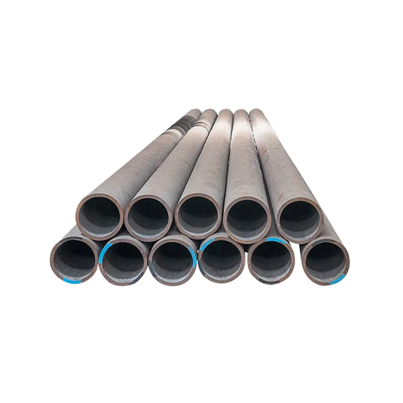 ASTM A106/API 5L MS Seamless Steel Pipe Fabricantes Tubo De Aço Carbono Laminado A Quente Rodada Preto Tubo De Ferro Preço
