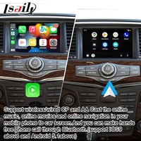 Boîtier d'interface sans fil CarPlay Android Auto pour Nissan Patrol Y62 2011-2017 QX80 QX56, adaptateur CarPlay, mise en miroir du téléphone