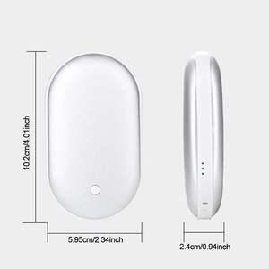 <b>Rechargeable</b> Hand Warmer Portable Warming Pad for Winter Travel Office - Product Image 3