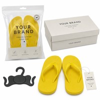 Tongs antidérapantes écologiques en PE à bout ouvert, avec logo personnalisé, certifiées OEM BSCI REACH CE, usine avec 22 ans d'expérience, vente en gros