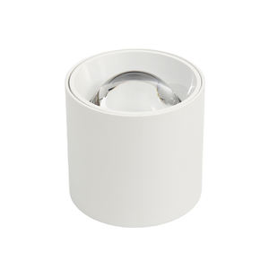 Projecteur <span class=keywords><strong>LED</strong></span> à lentille convexe moderne en aluminium pour bureau à domicile, montage en surface - Product Image 4