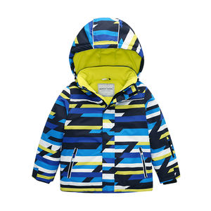 Vêtements de ski pour enfants, garçons et filles, personnalisables OEM, chauds et coupe-vent, pour sports d'hiver en plein air, veste de ski tissée pour garçons - Product Image 5