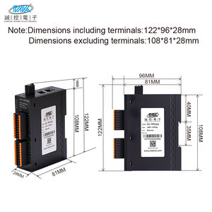 16 đầu vào kỹ thuật số và 12 đầu ra rơle mô-đun <span class=keywords><strong>modbus</strong></span> IO để điều khiển van điện từ và động cơ đầu vào và đầu ra (IO) - Product Image 3