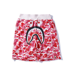 <span class=keywords><strong>Pantalones</strong></span> <span class=keywords><strong>Cortos</strong></span> Bapees de Alta Calidad con Estampado de Cabeza de Tiburón de Doble Cara, <span class=keywords><strong>Pantalones</strong></span> <span class=keywords><strong>Cortos</strong></span> Deportivos Casuales para Correr, Estilo Urbano, 1:1 - Product Image 1