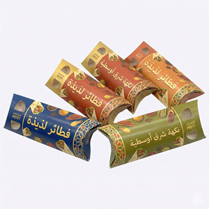 Prix d'usine Conception personnalisée Imprimé Shawarma Emballage Burrito Wrap Fries Box Boîte d'emballage jetable Burrito - Product Image 2