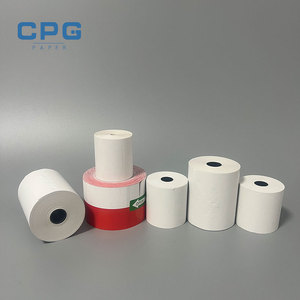 Rollo de Papel Térmico Personalizado de Fábrica, 80x60mm 80x80mm, Libre de BPA, 70gsm, para Tickets de Estacionamiento, Papel Transparente para Recibos POS - Product Image 1