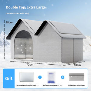 Netter Schwanz Haustier Kühlung Klimaanlage Haus Sommer Kühlung Katzen bett Geschlossenes Haustier Schlaf nest - Product Image 5