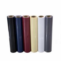 Rouleau de film pigmenté PET générique, fourni directement par l'usine, imperméable et résistant à l'usure, film de marquage à chaud écologique avec pigment coloré