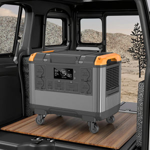 大容量ポータブル電源バンクステーション1000-5000W LiFePO4バッテリーソーラー発電機懐中電灯付きMPPT for EV充電 - Product Image 6