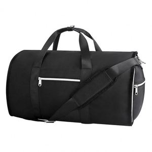 Free sample <b>Folding</b> Gym Travel Garment Suit Clothing Dust <b>Bag</b>, Hanging Garment Duffle <b>Bag</b>, Large Capacity, Wholesale - Product Image 6