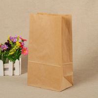 Sac en papier d'emballage personnalisé Sac en papier kraft Sac à pain Toast Boulangerie Emballage alimentaire