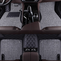 Tapis de sol de voiture à double couche Nano Carpet-Tapis de sol de voiture imperméable, résistant aux taches et durable