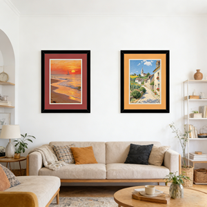 Produits chinois en gros Logo personnalisé OEM <span class=keywords><strong>Passepartout</strong></span>/<span class=keywords><strong>Passepartout</strong></span> non coupé pour photo ou grande illustration - Product Image 6