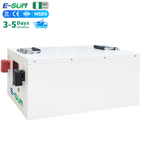 Stok Tersedia 2.5kwh 5kwh 7.2kwh 25.6V Paket Baterai Lithium Iron Phosphate dengan Komunikasi RS485/CAN Baterai LiFePO4 12V 280ah