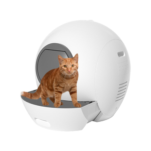 Self-Cleaning Smart Automatic <strong>Cat</strong> <strong>Litter</strong> Box Electric <strong>Furniture</strong> 80L Rectangle Plastic Motor Accessories Guangdong Replace - Product Image 1