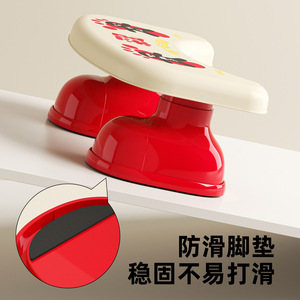 Tabouret de toilette avec surface antidérapante pour position accroupie, usage domestique, support à angle de 35 degrés, pour enfants, pour le bain et la propreté - Product Image 4