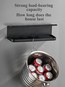 Support de sèche-<span class=keywords><strong>cheveux</strong></span> <span class=keywords><strong>Dyson</strong></span> en métal pour salon/ménage étagère de rangement pour salle de bain organisateur de maquillage - Product Image 6