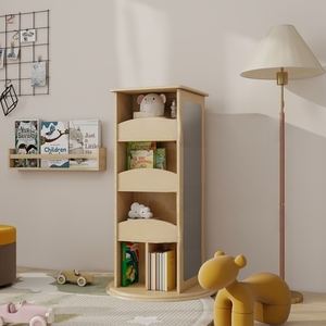 Armario multifuncional de madera para niños, estantería y estante de almacenamiento para ropa y juguetes - Product Image 2