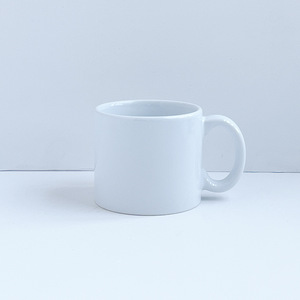 White Ceramic Sublimation <b>Mug</b> 8Oz Single <b>Set</b> Solid Color Blank For Giveaways General Use - Product Image 3