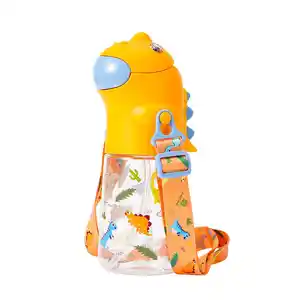 Dinossauro bonito modelo infantil garrafa de água reutilizável copo infantil Design criativo