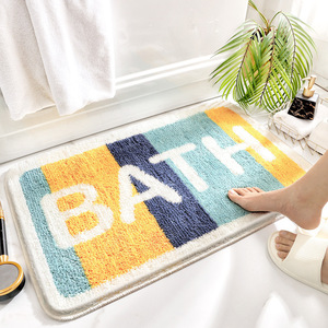 <span class=keywords><strong>Tapis</strong></span> moderne à poils longs et touffetés, motif abstrait géométrique ondulé, lavable, multicolore, pour salon et maison - Product Image 2