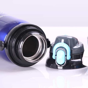 Outdoor Double-lid Vacuum Insulated Stainless Steel <b>Large</b>-capacity Sports Travel Water Bottle Portable Strap 6-12hr Thermal - Product Image 5