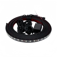 Bande lumineuse LED multicolore pour voiture, sous les accessoires automobiles, tube de châssis, système néon pour voitures