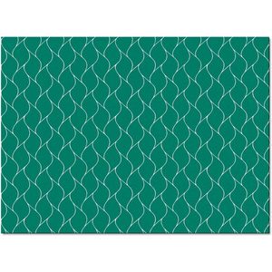 Tapis moderne de luxe à rayures géométriques vertes de Noël antidérapant pour chambre à coucher et salon décoration intérieure en stock - Product Image 2