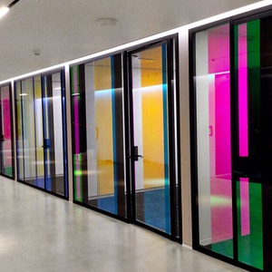 Colorful Self Adhesive Solar Reflective Building <strong>Window</strong> <strong>Tint</strong> Rainbow <strong>Window</strong> <strong>Film</strong> - Product Image 1
